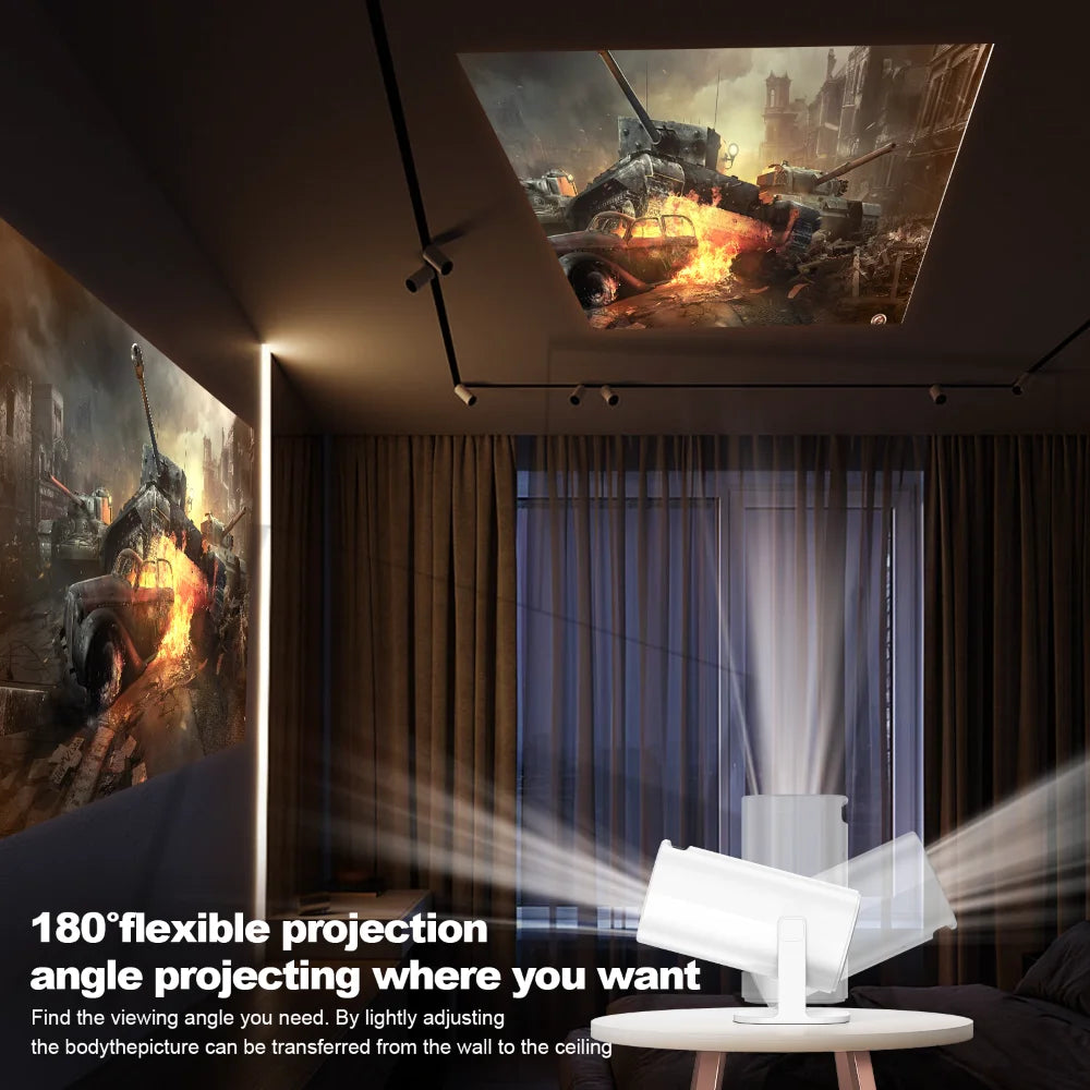 4K Home Cinema Portable Mini Projector