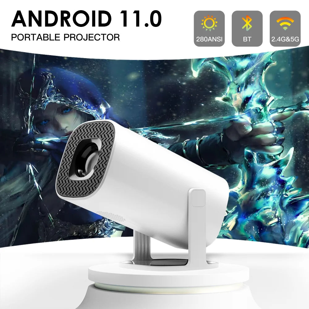 4K Home Cinema Portable Mini Projector